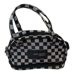 Paula Creamer Collection x Sundog Checkered Mini Tote | Sunglass Compartment | 4